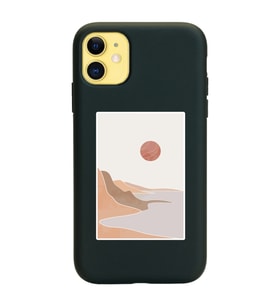 Siyah Lansman Telefon Kılıfı Iphone 11