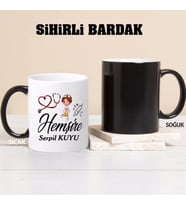 Hemşire Kupa Bardağı Sihirli (Beyaz)