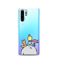 Küçük Prens Tasarım Süper Şeffaf Silikon Telefon Kılıfı Huawei P30 Pro