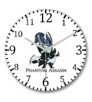 Dota Phantom Duvar Saati Bombeli Gercek Cam
