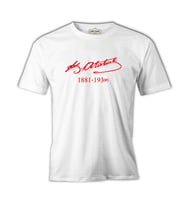 Atatürk - Sonsuz Beyaz Erkek Tshirt