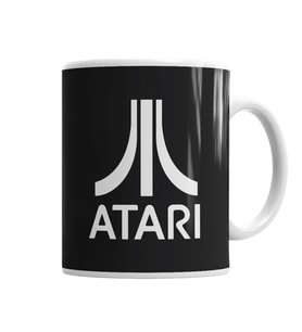 Oyun Atari Logo Vintage Kupa Bardak Porselen