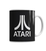Oyun Atari Logo Vintage Kupa Bardak Porselen