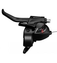 Shimano Tourney Stef41L 3S SOL Vites Fren Kolu Siyah