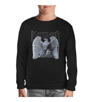 Manowar - Logo Siyah Çocuk Sweatshirt