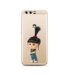 Agnes Tasarımlı Süper Şeffaf Silikon Telefon Kılıfı Huawei P10    
