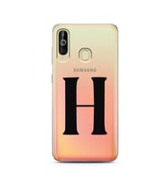 Samsung A60 Harf Tasarımlı Telefon Kılıfı H-Harfi 
