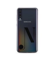 Samsung A50 Harf Tasarımlı Telefon Kılıfı N-Harfi 