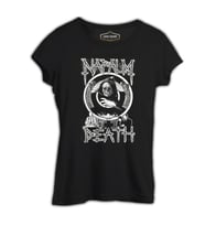 Napalm Death - Life? Siyah Kadın Tshirt