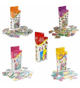 Manyetik Sayılar + Manyetik Harfler + Manyetik Taşıtlar + Manyetik Sebze Meyveler + Manyetik Tangram (Karışık)