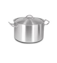 Kapp Çelik Tencere - Silindirik 30x30 cm - 21,2 Lt (Metal)