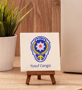 Polise Hediye Taş Dekor