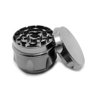 Elekli Grinder 55 mm. Gri Herbal Öğütücüsü Parçalayıcı pz39gr