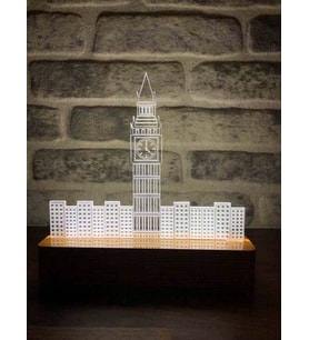 London Big Ben Led Masa Lambası