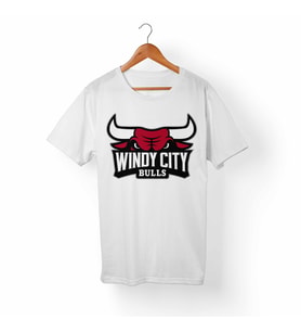 Chicago Bulls Çocuk Beyaz Tişört