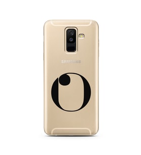 Samsung A6 Plus Harf Tasarımlı Telefon Kılıfı O-Harfi 