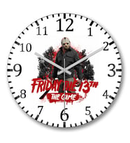 Jason The Game Duvar Saati Bombeli Gercek Cam