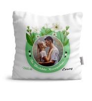 BK Gift Kişiye Özel Fotoğraflı Bu Yastıkta Kocayalım Tasarımlı  Yastık  3