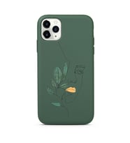 Koyu Yeşil Lansman Telefon Kılıfı Iphone 11 Pro