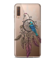 Kılıfland Samsung Galaxy A7 2018 Kılıf Silikon Resimli Kapak Dream Birds Stok 950