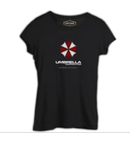 Umbrella Corps - Business Siyah Kadın Tshirt