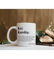 Kişiye Özel Kız Kardeş Kupası