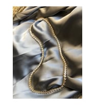 ZİRKON SU YOLU KOLYE (ORTA KALIN TAŞ) (Gold)