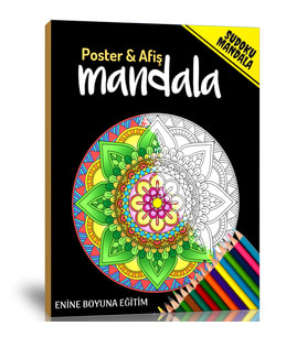 Mandala Boyama Resim Kağıtları