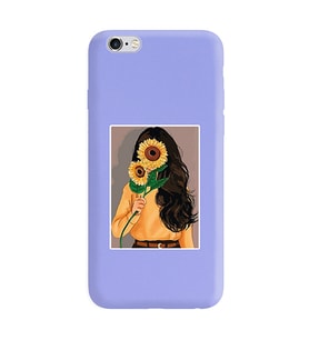 Lila Lansman Telefon Kılıfı Iphone 6