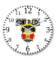 One Min Piece Duvar Saati Bombeli Gercek Cam