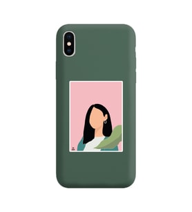 Koyu Yeşil Lansman Kılıf iPhone XS Max