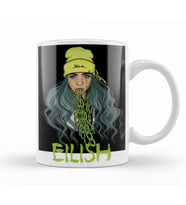 Billie  Eilish Kupa Bardak Porselen