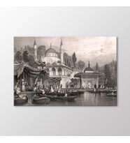 Arty Tablo Üsküdar Mihrimah Sultan Külliyesi Tablo (Karışık)