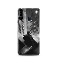 Batman Tasarım Süper Şeffaf Silikon Telefon Kılıfı Samsung A20s