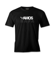 Tenis - Vamos Rafa Siyah Erkek Tshirt
