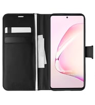 Microsonic Samsung Galaxy A81 Kılıf Delux Leather Wallet Siyah