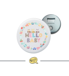 Hoşgeldin Bebek Magnet Açacak (10 Adet)