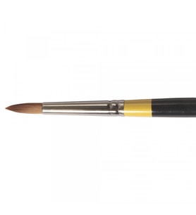 Daler Rowney System 3 Seri 45 Uzun Sap Yuvarlak Uçlu Fırça No:4