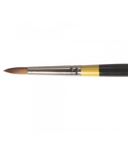 Daler Rowney System 3 Seri 45 Uzun Sap Yuvarlak Uçlu Fırça No:4