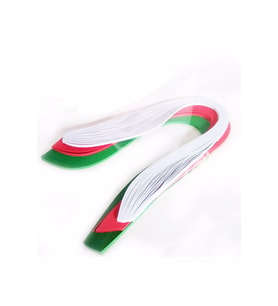 Gül Serisi 3 Farklı Renkli 300 Adetli Quilling Kağıdı (Karışık)
