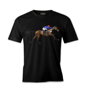 At 5 Siyah Erkek Tshirt