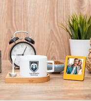 Hava Kuvvetleri Fincan ve Turuncu Mini Fotoğraf Çerçevesi