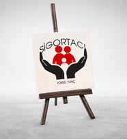 BK Gift Kişiye Özel Mesleki Sigortacı Şovaleli Doğal Taş
