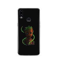 Baby Groot Tasarım Süper Şeffaf Silikon Telefon Kılıfı Samsung A10s