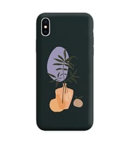 Siyah Lansman Telefon Kılıfı Iphone Xs Max