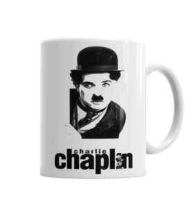 Charlie Chaplin Kupa Bardak Porselen