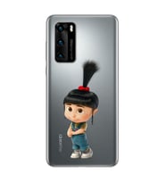 Agnes Tasarımlı Süper Şeffaf Silikon Telefon Kılıfı Huawei P40 Pro