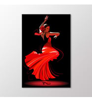 Arty Tablo Flamenko Tablo (Karışık)