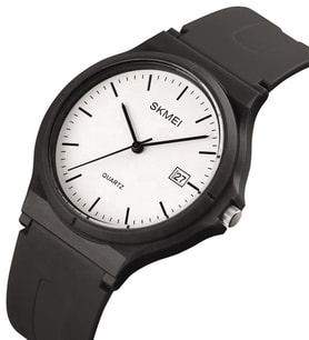 SKMEI 1449 Unisex Kol Saati (1449BKWT) (Siyah)