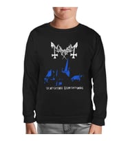 Mayhem - De Mysteriis Dom Sathanas Siyah Çocuk Sweatshirt